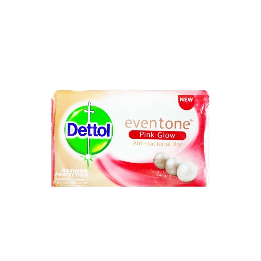 Dettol Even Tone Pink Glow Anti-Bacterial Bar Soap 160g