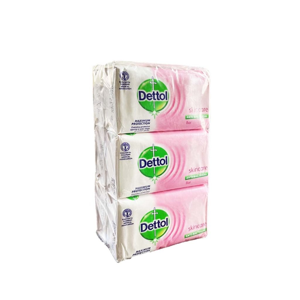 Dettol Skincare Anti-Bacterial Bar Soap 110g x 6