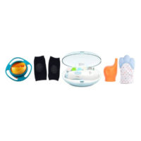 Electric Baby Nail Trimmer, Baby Knee Pad, Baby Teething Mitten, Spill Proof 360 Bowl and a Spill Proof Cup Cover