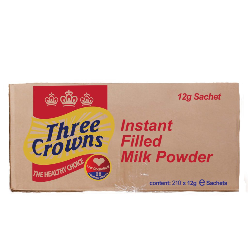 3Crowns Instant Filled Milk Powder Sachet 12g x 210