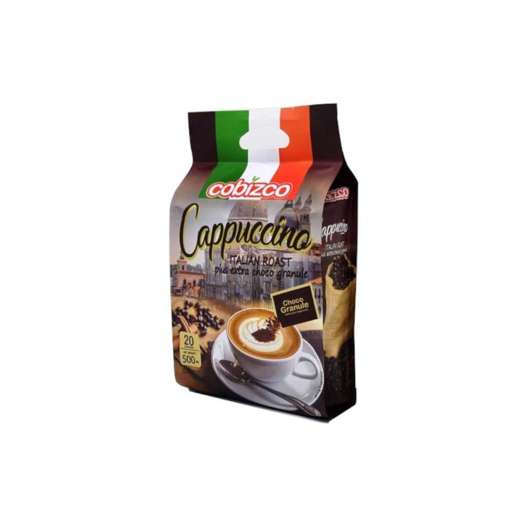 Cobizco Cappuccino Italian Roast with Extra Choco Granule 25g x 20