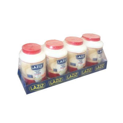 Laziz 3 In 1 Breakfast Milk Custard Powder Jar 1kg x 4