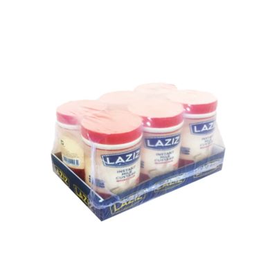 Laziz 3 In 1 Breakfast Milk Custard Powder Jar 400g x 6