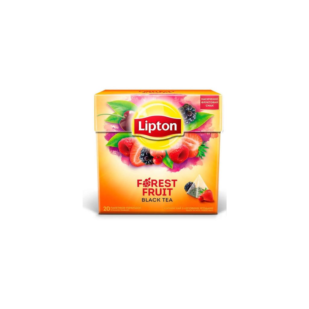 Lipton Black Tea Forest Fruit 34g x 20
