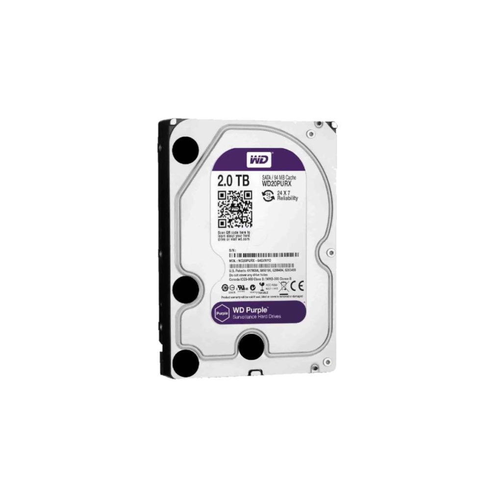 Western Digital Purple 2TB Hard Drive Disk