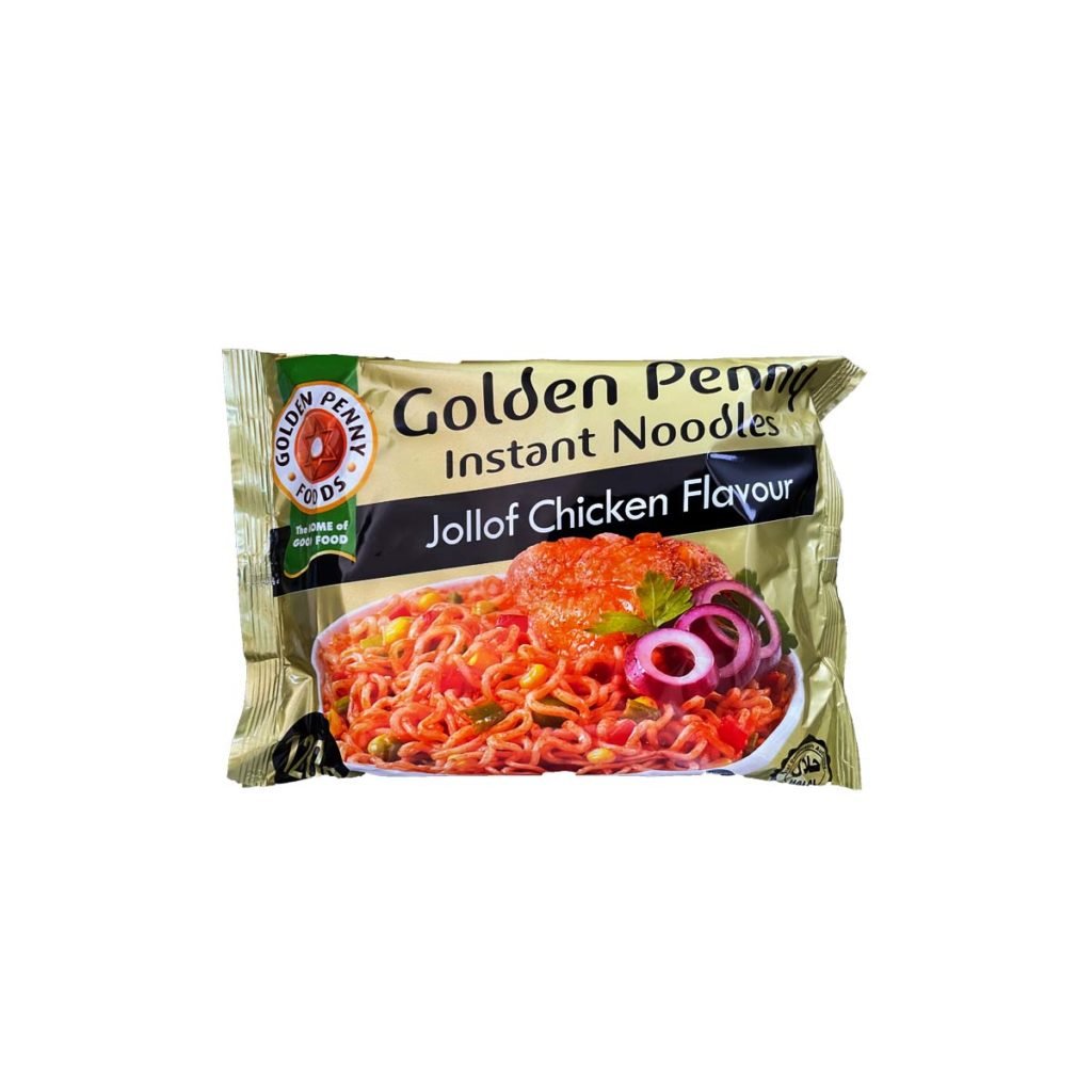Golden Penny Instan Noodles Jollof Chicken Flavour 120g
