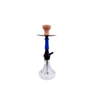 Hookah Shisha Glass Base Pot Blue