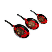 Home King Non Stick Frying Pan 3 sets