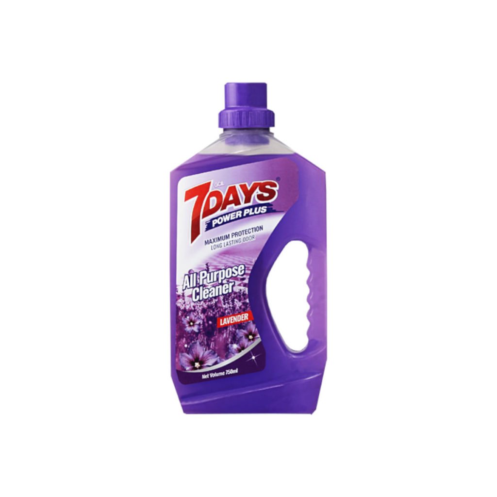 7Days Power Plus Lavender All Purpose Clear 750ml