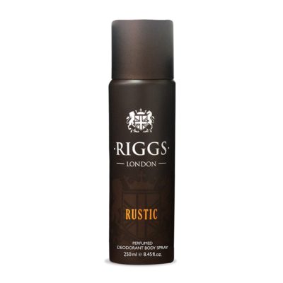 Riggs London Rustic Perfumed Deodorant Body Spray 250ml