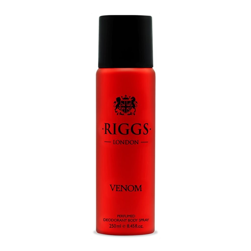 Riggs London Venom Perfumed Deodorant Body Spray 250ml