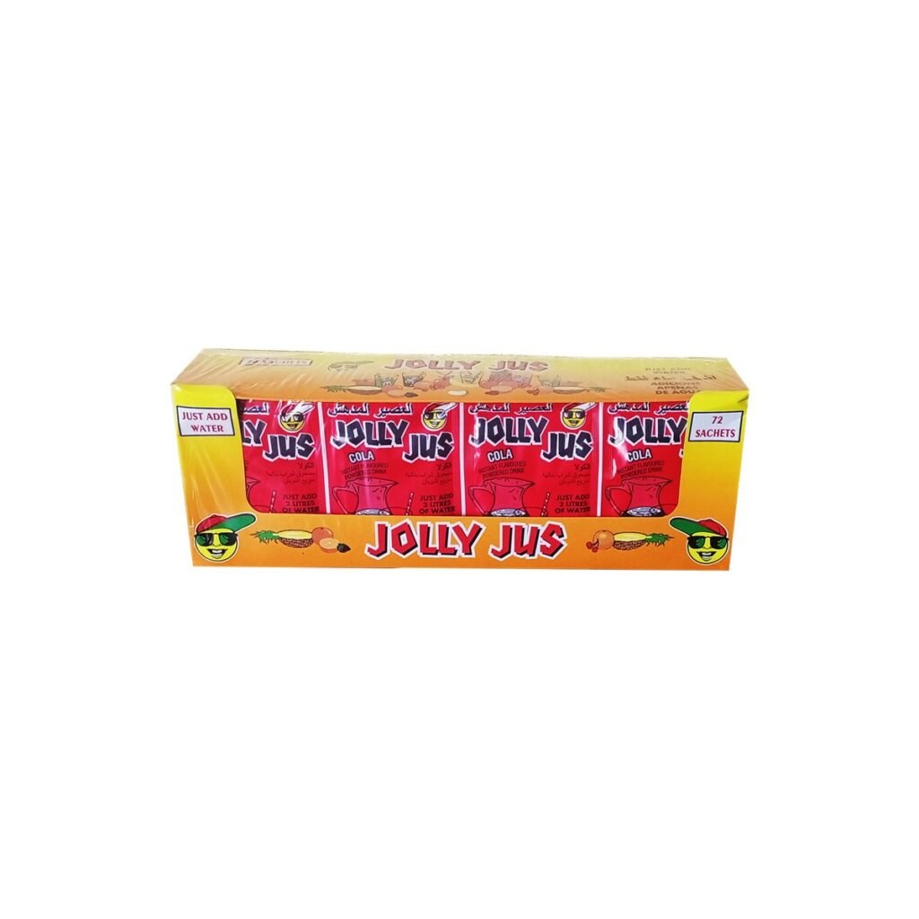 Jolly Jus Cola Instant Flavoured Powder Drink 72 Sachets