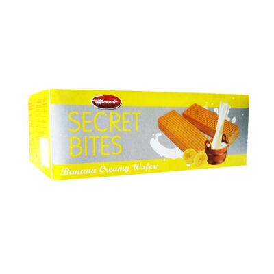 Mamadu Secret Bites Banana Creamy Wafers